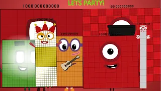 Looking for Numberblocks Band Alternative Cover 1 Billion to 1 Trillion Remastered