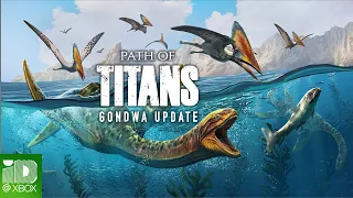 Path of Titans - Flight into Gondwa | Gameplay Reveal Trailer (featuring Robert Irwin)