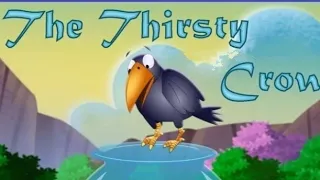 The Thirsty Crow 🐦|Intelligent Crow |Education | Bedtime stories| Moral stories |@kidssound123