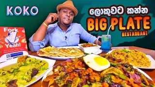 DELICIOUS BIG MEALS!  Extra Large Food Portions at Big Plate Restaurant