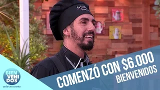 Se hizo millonario con 6 mil pesos | Bienvenidos