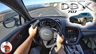 The Aston Martin DBX 707 Fights Physics Better Than Any SUV (POV Drive Review)