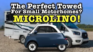 MICROLINO: Tiny Towed (Trailered) For Your Motorhome!