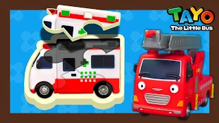 Emergency Dispatch! Go Fire Truck and Ambulance! l Tayo Mini Game l Tayo the Little Bus