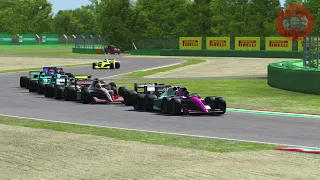 2024 05 11 rfactor 2 mod 1991 F1 Ferrari Imola 2024 Hot Laps Overlaid   view 1