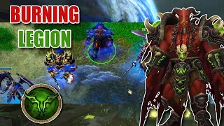 Burning Legion Race Showcase Gameplay - Warcraft 3 Custom Race Review