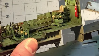 HobbyBoss 1/32 P61 Build Part 1: Interior