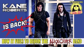 KANE ROBERTS IS BACK and reveals HOW IT FEELS to REJOIN the ALICE COOPER BAND