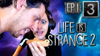 BAD LUCK WON'T STOP US FROM RECORDING THIS SHIET! LIFE IS STRANGE 2 Episode 1 Ending