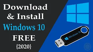 How to Download + Install Windows 10 from USB Flash Drive for FREE | 2020|