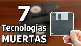 Las 7 tecnologías que ya murieron