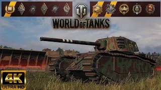 ARL 44 - Ensk map - 10 Kills - 3,9K Damage World of Tanks