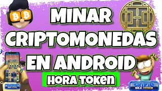 Como Ganar Criptomonedas JUGANDO En Android | Crypto Idle Miner Hora Token GRATIS!