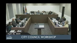 City Council Workshop | April 30, 2024