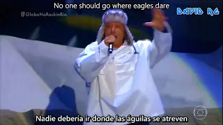 Iron Maiden - Where Eagles Dare Rock in Rio 2019 (Sub Español) [Lyrics] HD