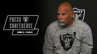 Coach Bisaccia Presser - 10.18.21 | Raiders | NFL