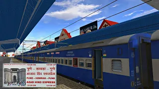 12130 AZAD HIND EXPRESS || JOURNEY || NAGPUR BILASPUR V2 || MSTS ||