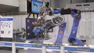 Yaskawa automation spot welding robotic arm