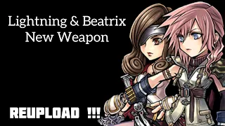 【DFFOO】6th Anniversary Update Lightning & Beatrix New Weapon Translation