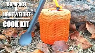 Ultra Lightweight Backpacking Cook Kit