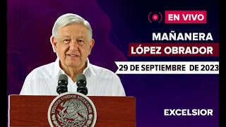 🔴 EN VIVO | Mañanera de López Obrador, 29 de septiembre de 2023