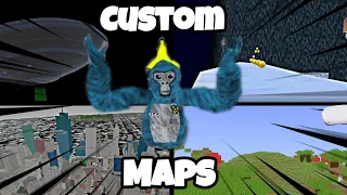 Playing The CRAZIEST Custom Maps In Gorilla Tag!!!