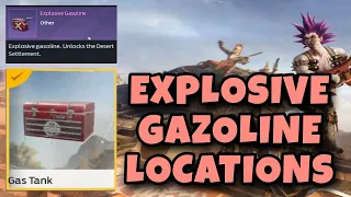 GAZ TANK LOCATIONS IN UNDAWN - Golden desert exploration - how to unlock junkyard settlement