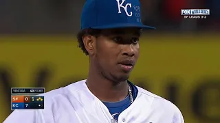 San Francisco Giants at Kansas City Royals World Series Game 6 Highlights October 28, 2014