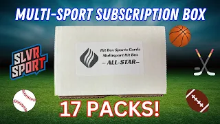 Hit Box Sports Cards Multi-Sport All-Star Pack Subscription Box - May 2023