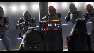 Ahsoka and Commander Rex vs Jesse and Clone Troopers + Death Droids