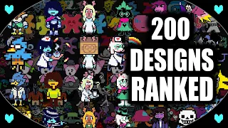 Every DELTARUNE Character Design Ranked!