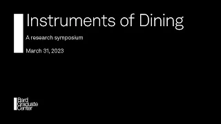 Instruments of Dining