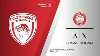 2019.11.29 - Olympiacos Piraeus vs AX Armani Exchange Milan 91-70 (Euroleague 2019-20, RS, Game 11)