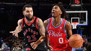 Toronto Raptors vs Philadelphia 76ers Full Game Highlights | 2021-22 NBA Season