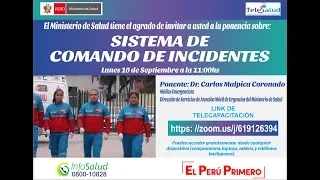 SISTEMA DE COMANDO DE INCIDENTES