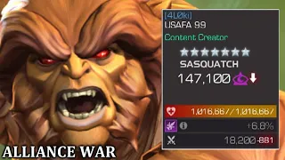 ANOTHER 1 MILLION HP SASQUATCH WAR BOSS (SUGAR PILL)