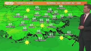 New Orleans Weather: Beautiful weather continues, rain possible this week