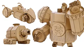 【ONE PIECE】Transforming & Docking! How to Make GENERAL FRANKY