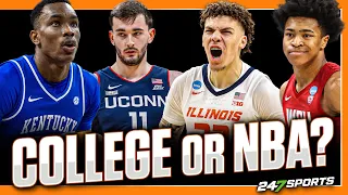 Should they RETURN to College Basketball or LEAVE for the NBA? | UConn, Kentucky, Illinois, WSU