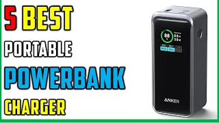 ✅Top 5 Best Portable Powerbank Charger Reviews In 2024 | Top Rated Portable Power Bank Buying Guide