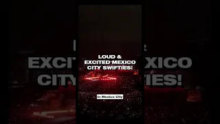 Taylor Swift's Fans In Mexico City Were LOUD During "Dont Blame Me"