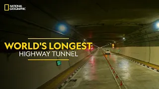 World's Longest Highway Tunnel | It Happens Only in India | National Geographic
