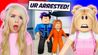 MY BEST FRIEND GOT ARRESTED IN BROOKHAVEN! (ROBLOX BROOKHAVEN RP)