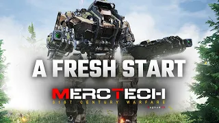 A Fresh Challenging Start with the MercTech Mod - Mechwarrior 5: Mercenaries MercTech Episode 1