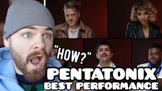 First Time Hearing Pentatonix "90s Dance Medley" Reaction