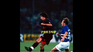 Sampdoria-Milan 2-1 Serie A 96-97  2' Giornata