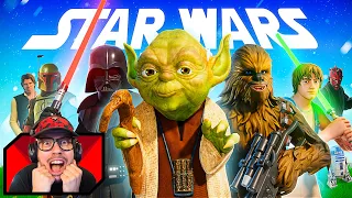 Playing Star Wars x Fortnite in Every Season!