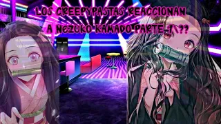 los creepypastas reaccionan a Nazuko kamado 12