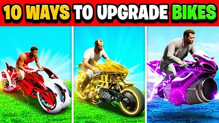 10 Best Ways To UPGRADE BIKES In GTA 5!