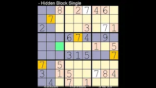 How to Solve Los Angeles Times Sudoku Expert  20 May, 2024